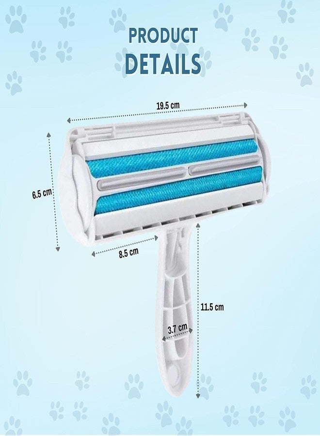 XIBO Pet Hair Remover Roller cat Hair Remover, Self Cleaning pet Hair Remover, Cashmere Roller Animal Hair Removal Tool，Carpet, Bedding, Car Seat. - Image 2